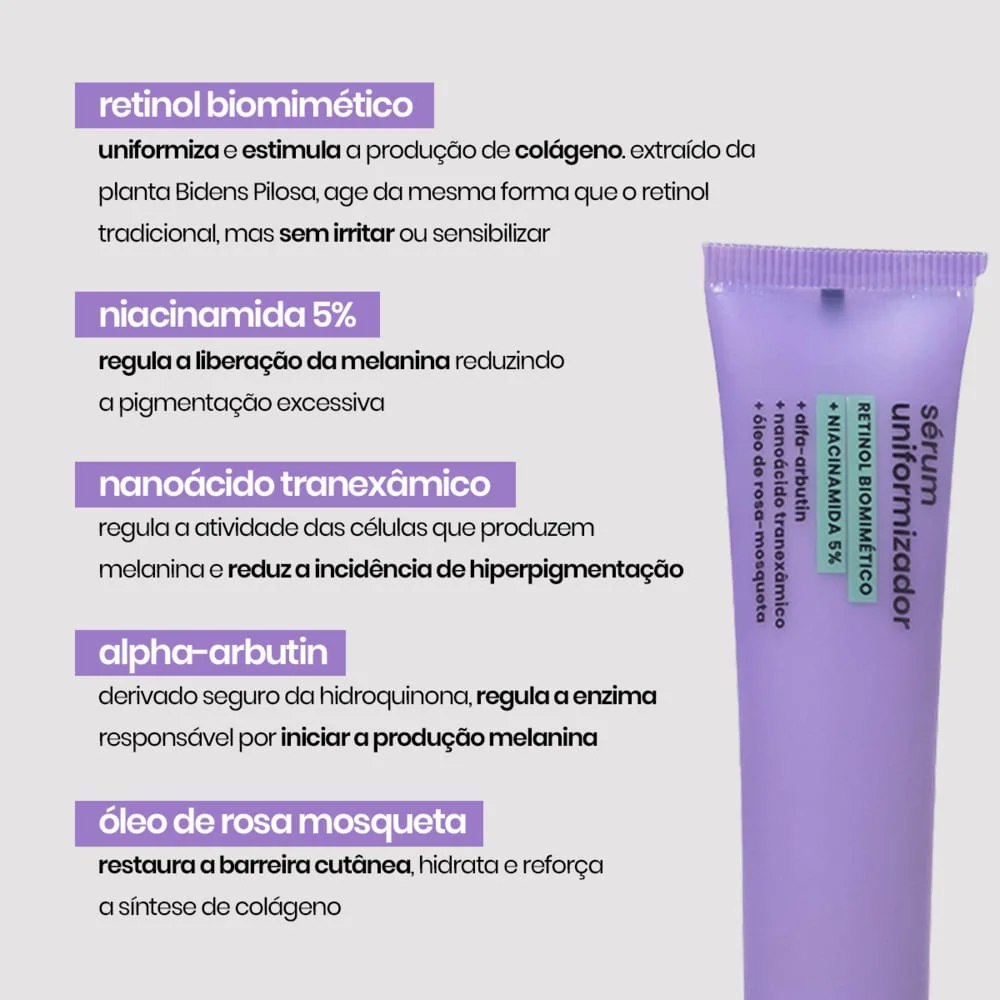 Sérum Facial Sallve Uniformizador 35g