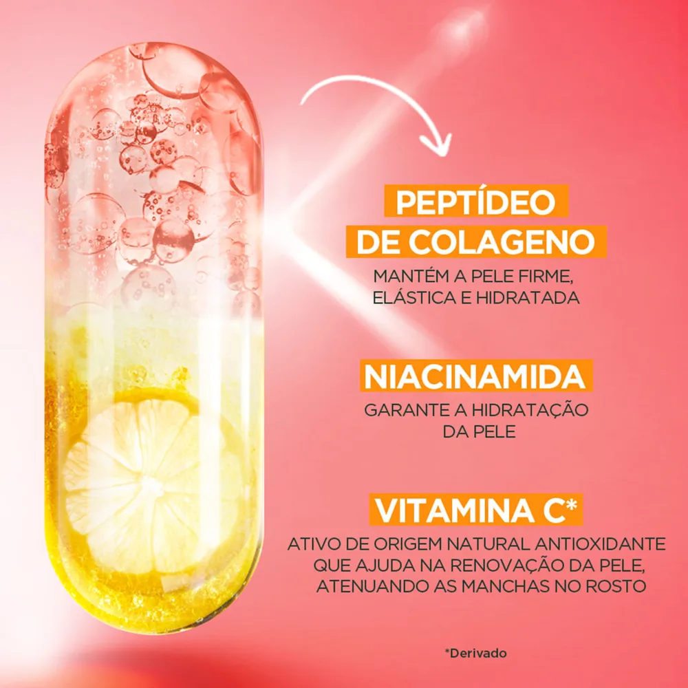 Gel Creme Facial Garnier SkinActive Colágeno Antissinais Toque Seco 85g