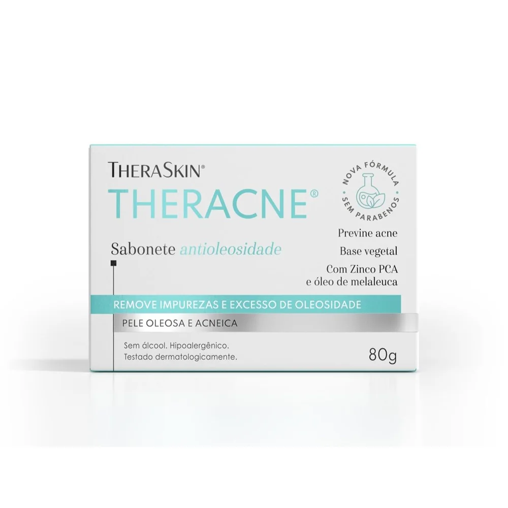Sabonete em Barra Facial Theraskin Theracne Antiacne 80g