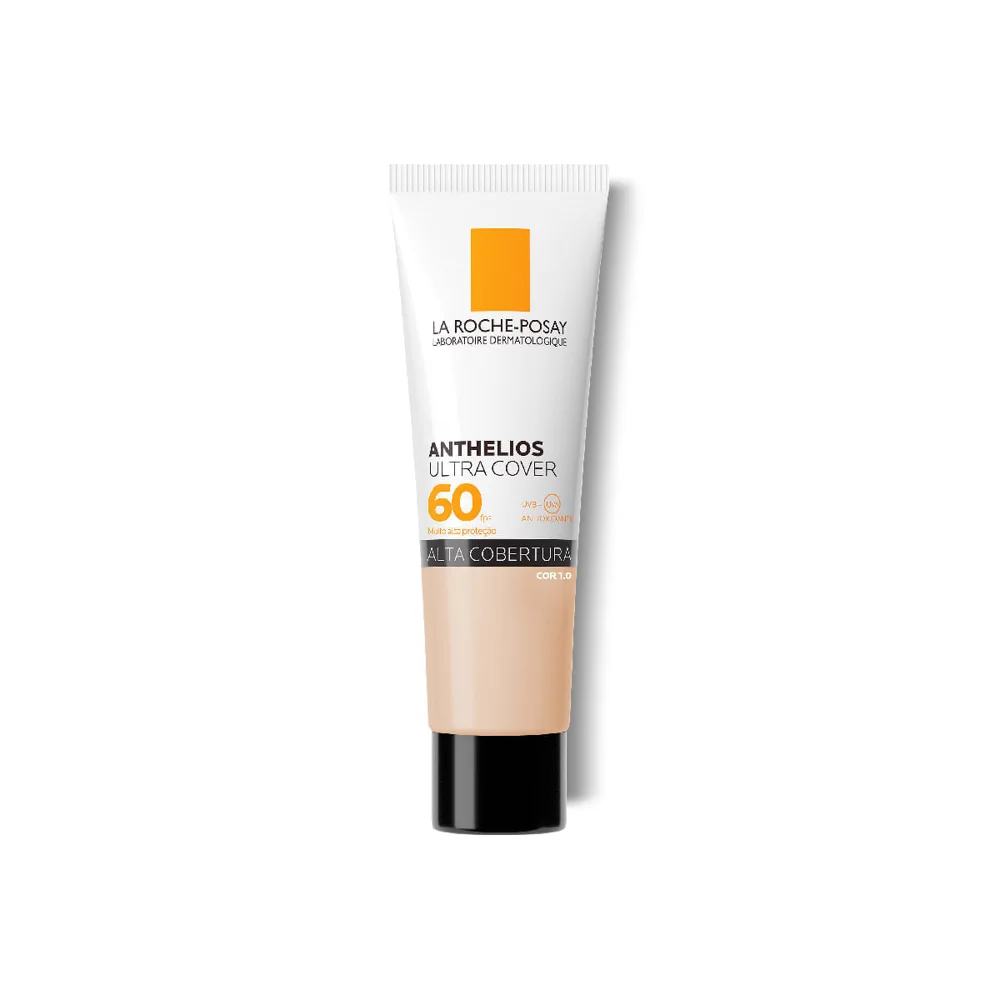 Kit La Roche-Posay Mela B3 e Anthelios Hidratante Clareador Double Dose 40ml + Protetor Solar Ultra Cover FPS 60 Cor 1.0 30g