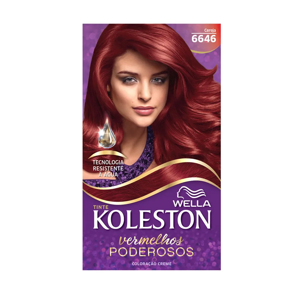 Tintura Koleston cereja 6646