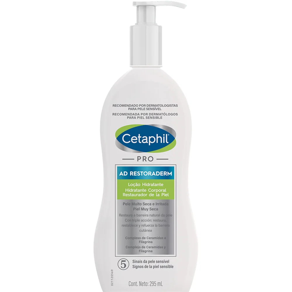 Loção Corporal Cetaphil Pro AD Restoraderm Hidratante 295ml