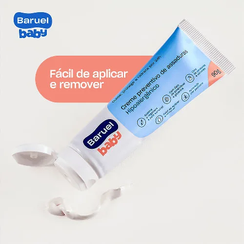 Pomada para Assadura Baruel Baby Óleo de Amêndoas Hipoalergênica 90g