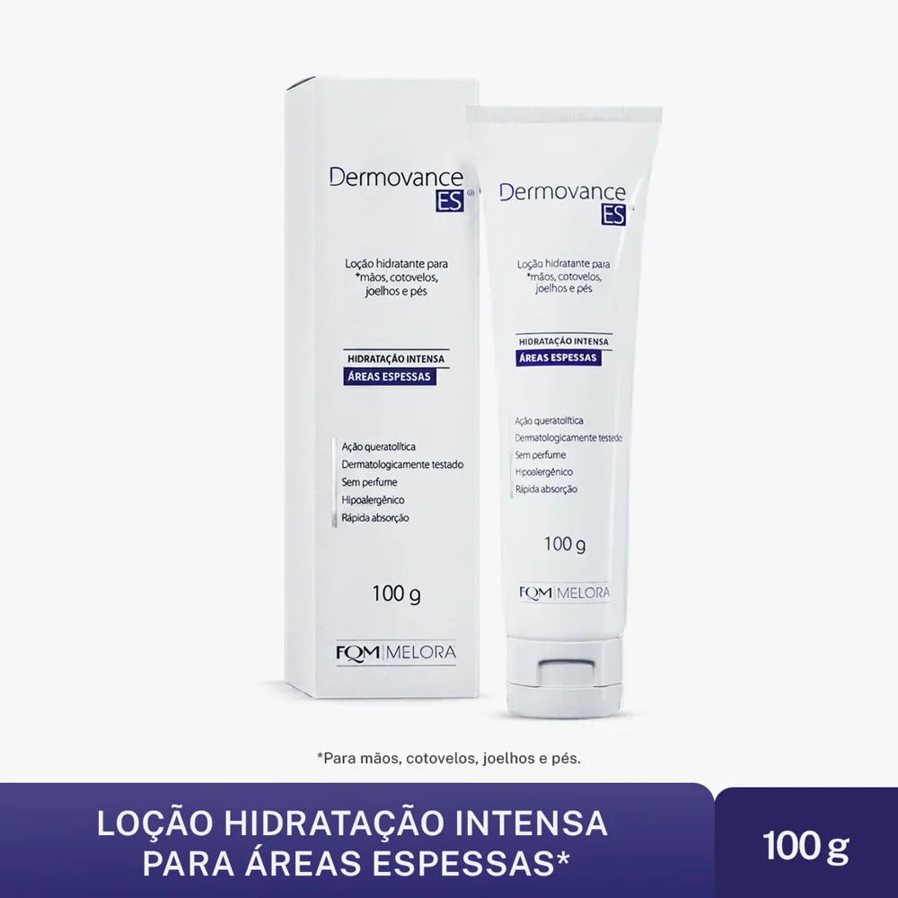 Loção Corporal Dermovance ES Hidratante para Áreas Espessas 100g