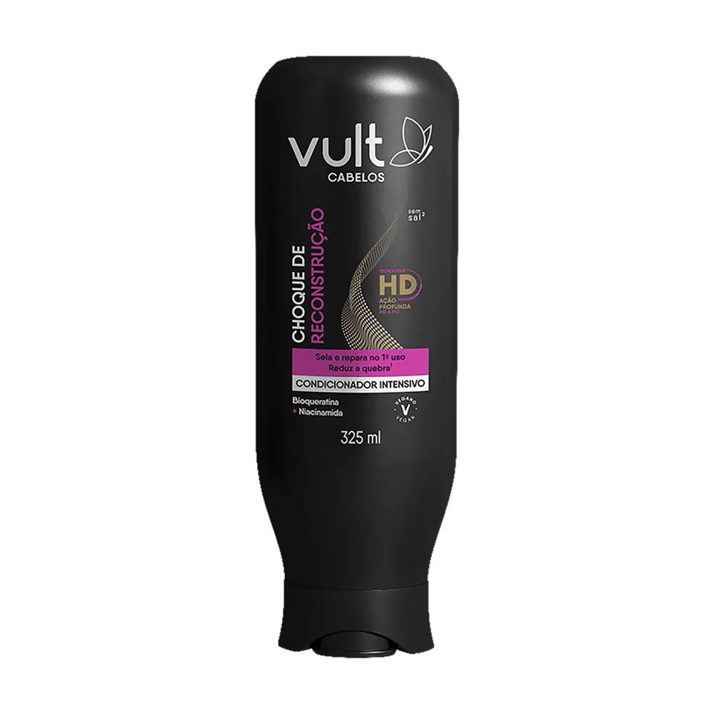 Condicionador Vult Choque de Reconstrução 325ml