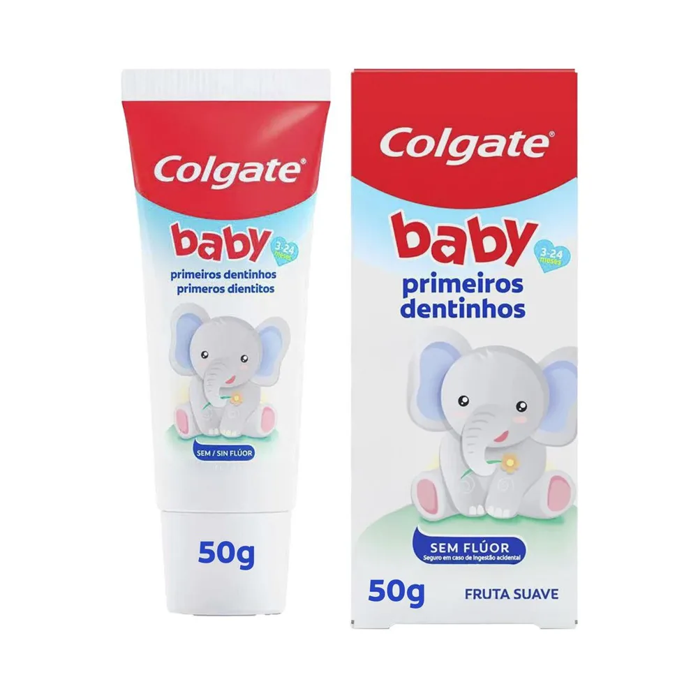 Gel Dental Colgate Baby Primeiros Dentinhos 50g