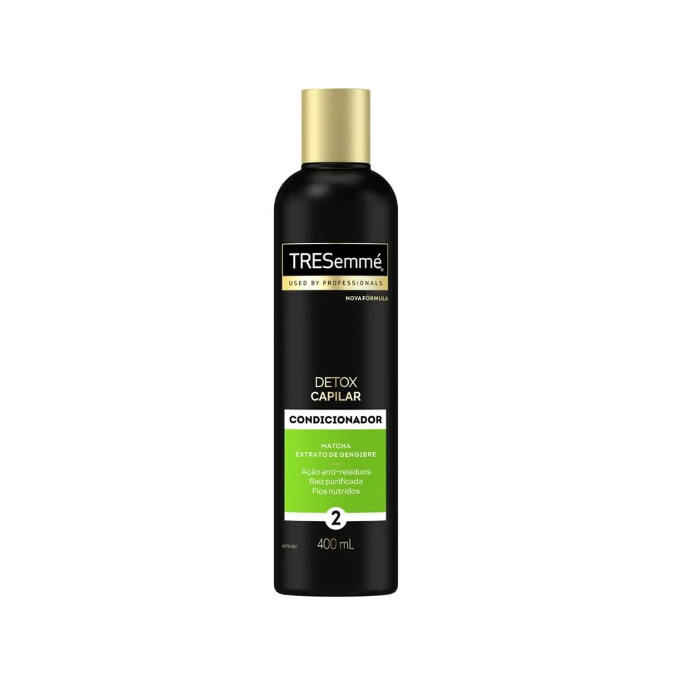 Condicionador TRESemmé Detox Capilar Matcha e Gengibre 400ml