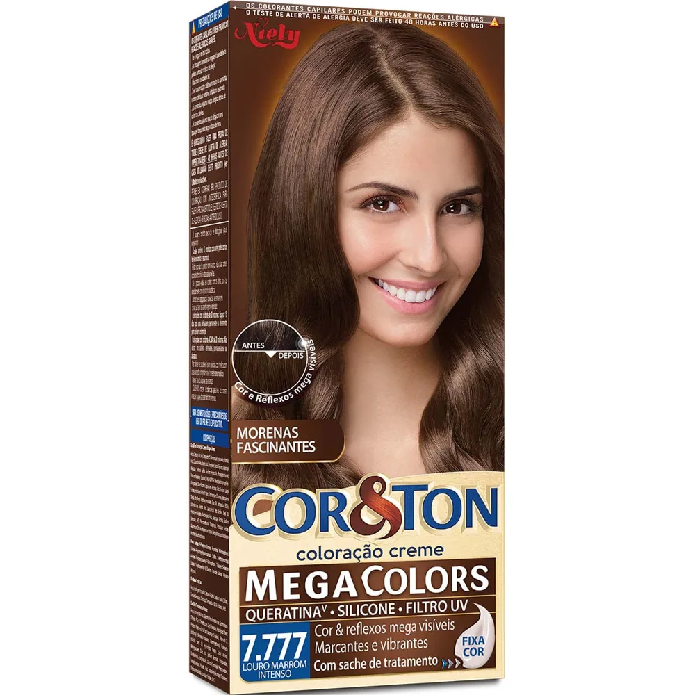 Tintura Cor&ton Mega Colors Marron Intenso 7.777