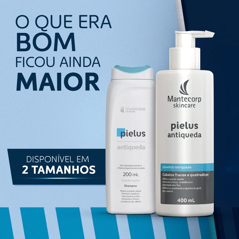 Shampoo Pielus Antiqueda 400ml