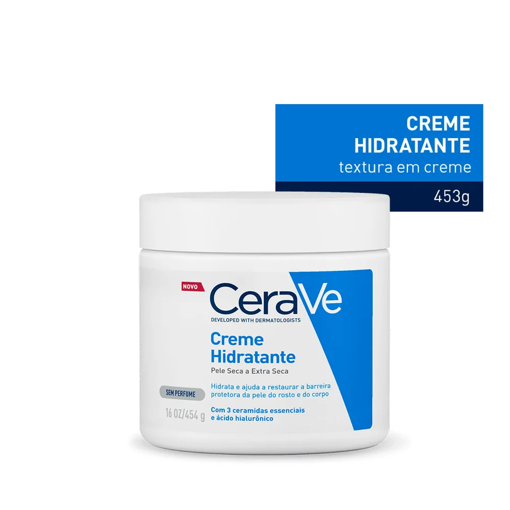 Creme Hidratante CeraVe Pele Seca a Extra Seca 454 g