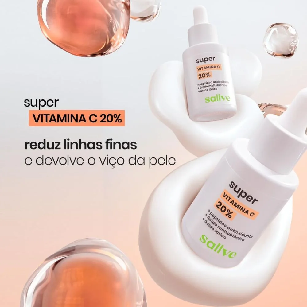Sérum Facial Sallve Super Vitamina C 20% 30ml