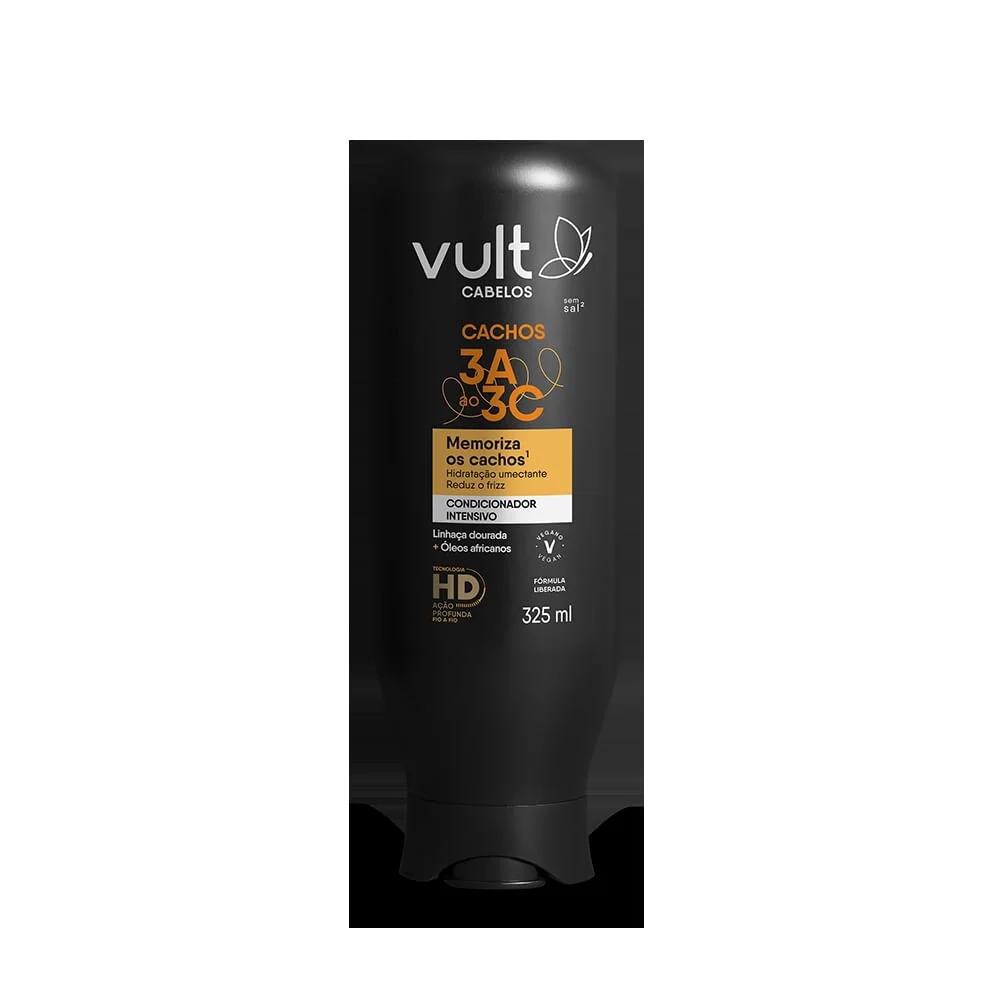 Condicionador Vult Cachos 3A a 3C Memória dos Cachos 325ml