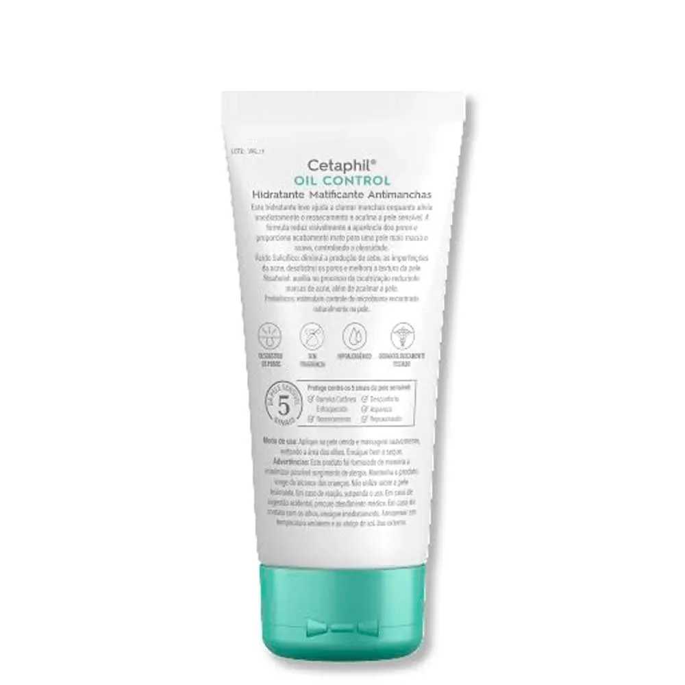 Hidratante Facial Cetaphil Oil Control Matificante Anti Manchas 89ml