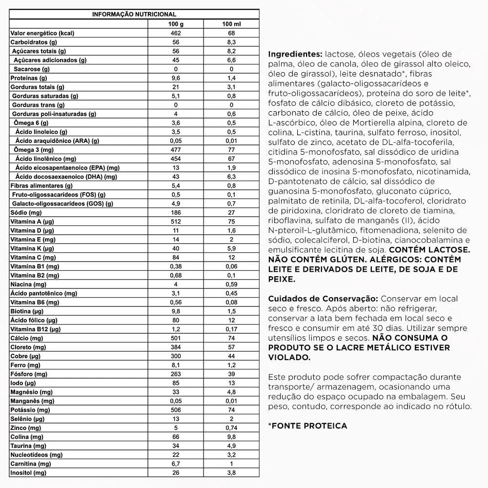 Fórmula Infantil Aptamil Premium 2 6 a 12 Meses 800g