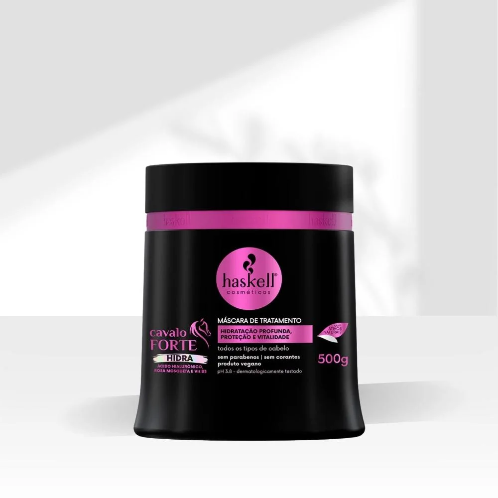 Máscara Haskell Cavalo Forte Hidra Hidratação Força 500 g