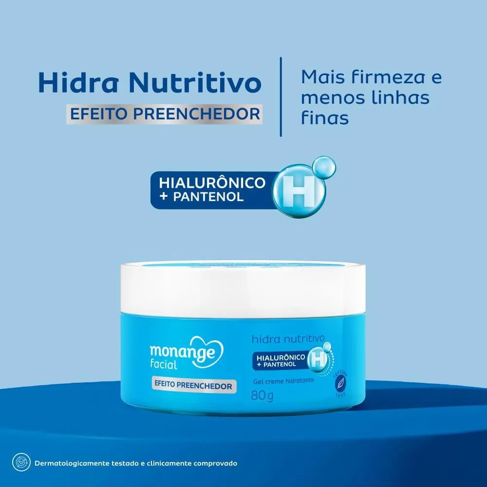 Creme Facial Monange Hidra Nutritivo 80g
