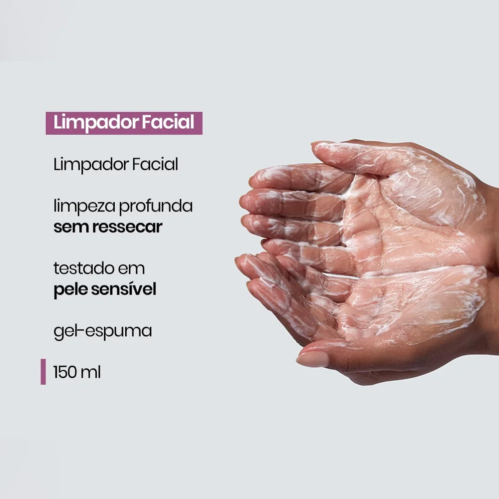 Gel de Limpeza Facial Sallve com Niacinamida 150ml