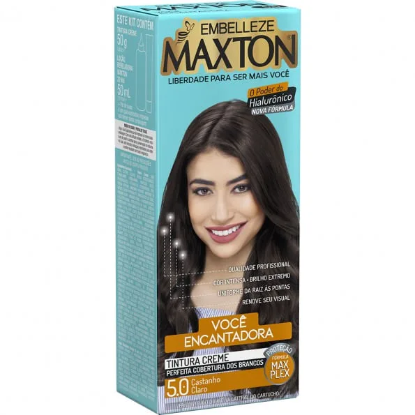Tintura Maxton Castanho Claro 5.0