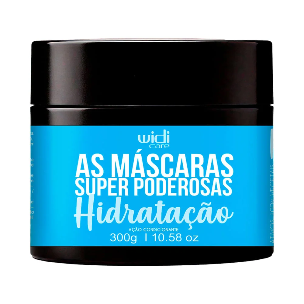 Widi Care - Super Poderosas Hidratação Ação Condicionante - Máscara Capilar - 300g