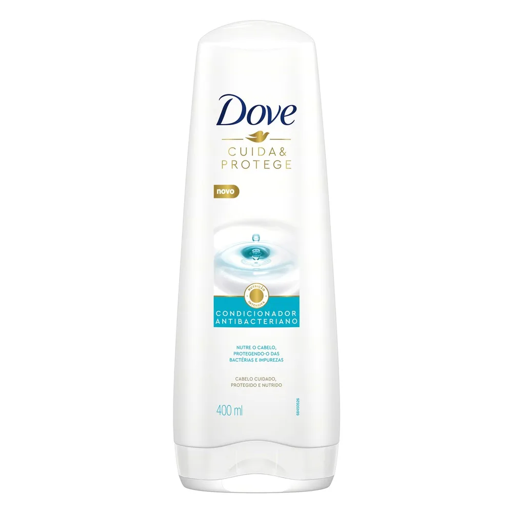 Condicionador Dove Cuida & Protege Antibacteriano 400ml