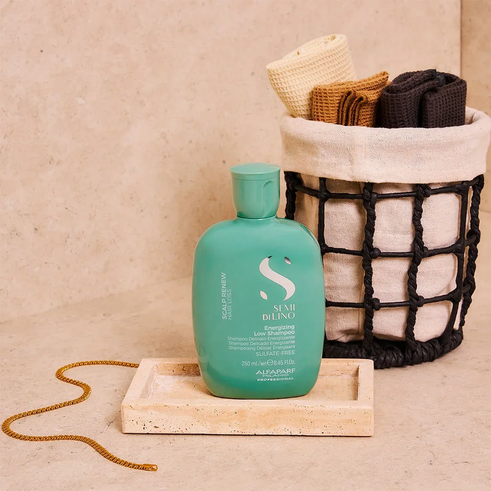 Alfaparf Milano - Semi Di Lino Scalp Renew Hair Loss Energizing - Shampoo - 250ml