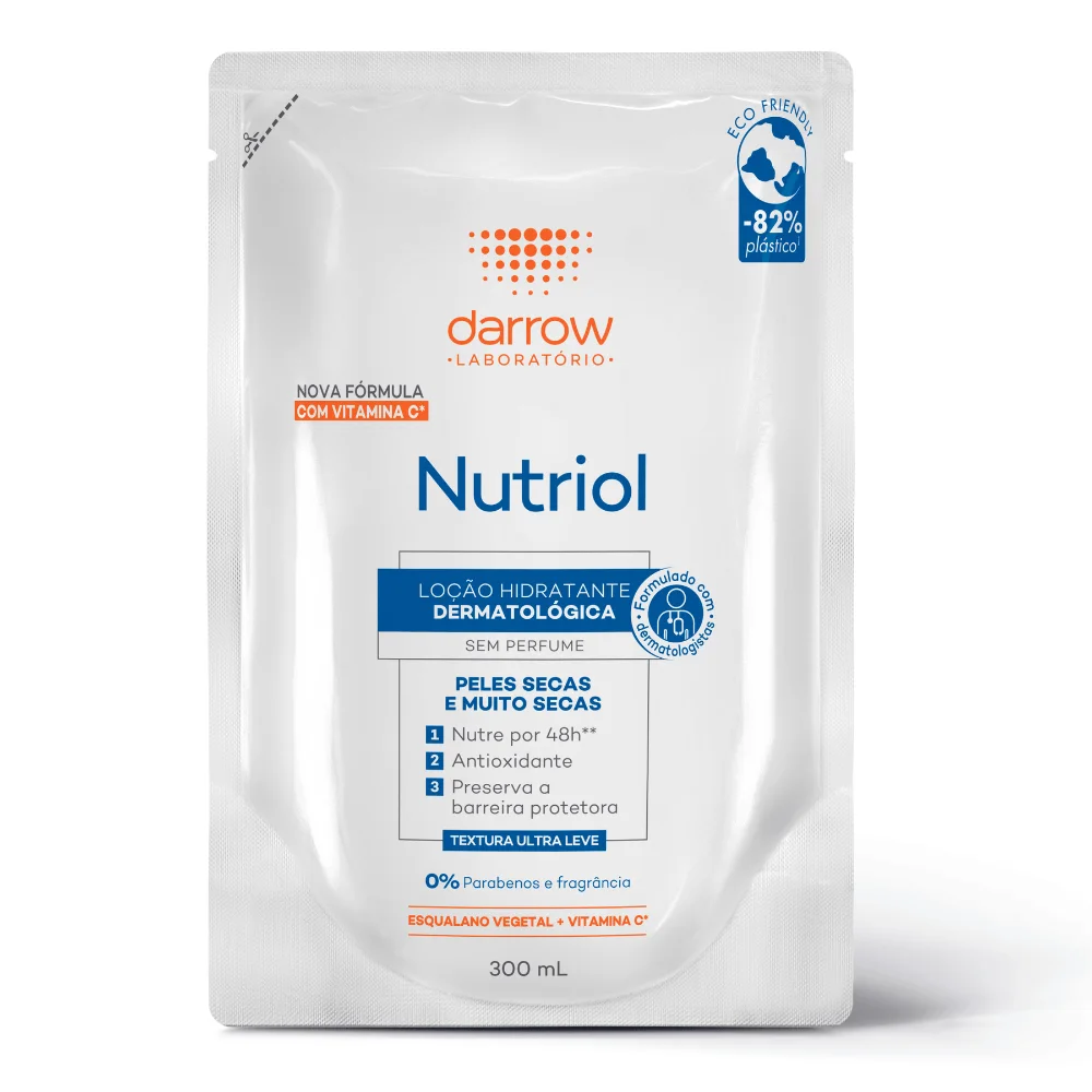 Loção Corporal Darrow Nutriol Sem Perfume 300ml