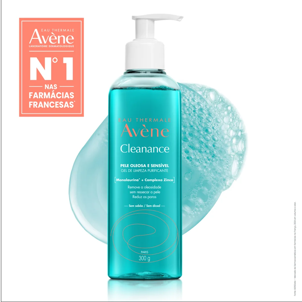 Gel de Limpeza Facial Avène Cleanance 300ml