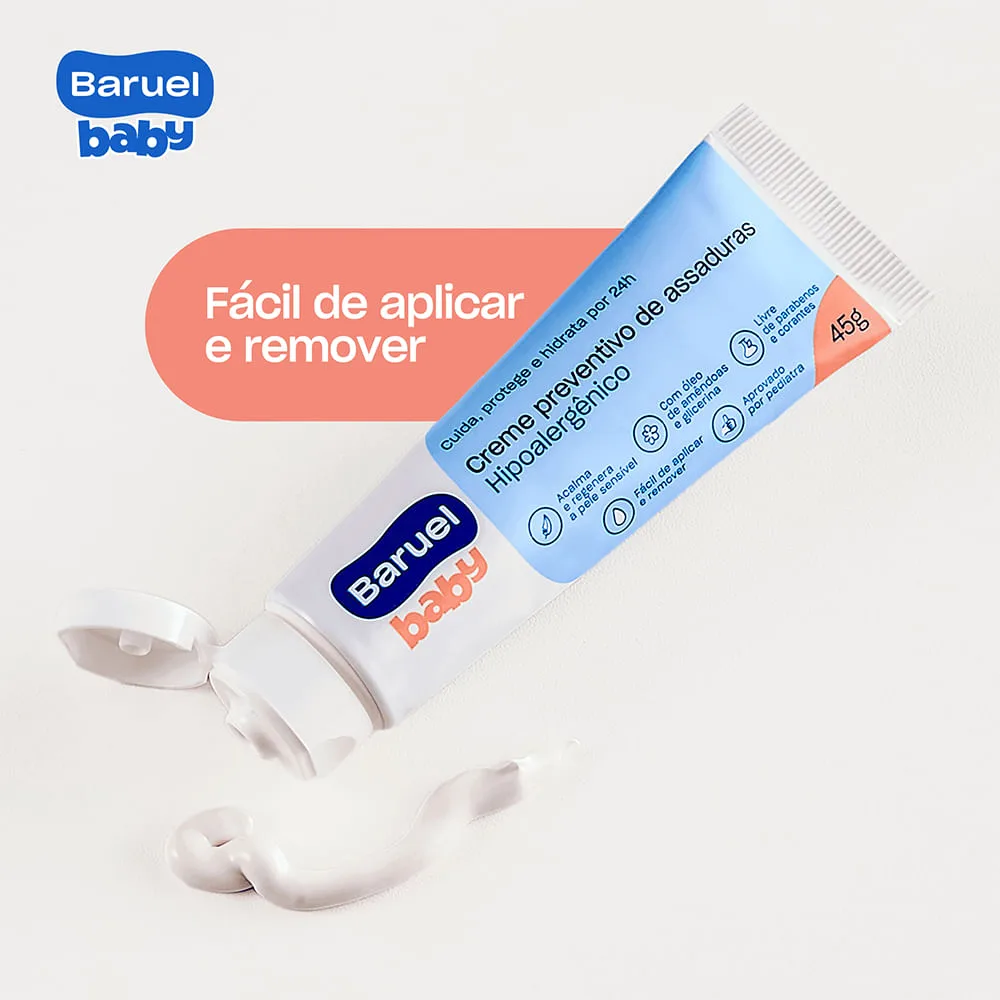 Pomada para Assadura Baruel Baby Hipoalergênico 45g