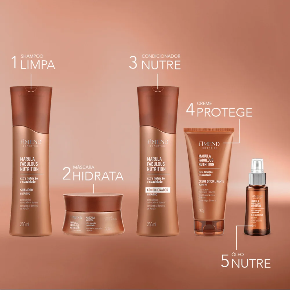 Condicionador Amend Nutri Fabulous 250ml