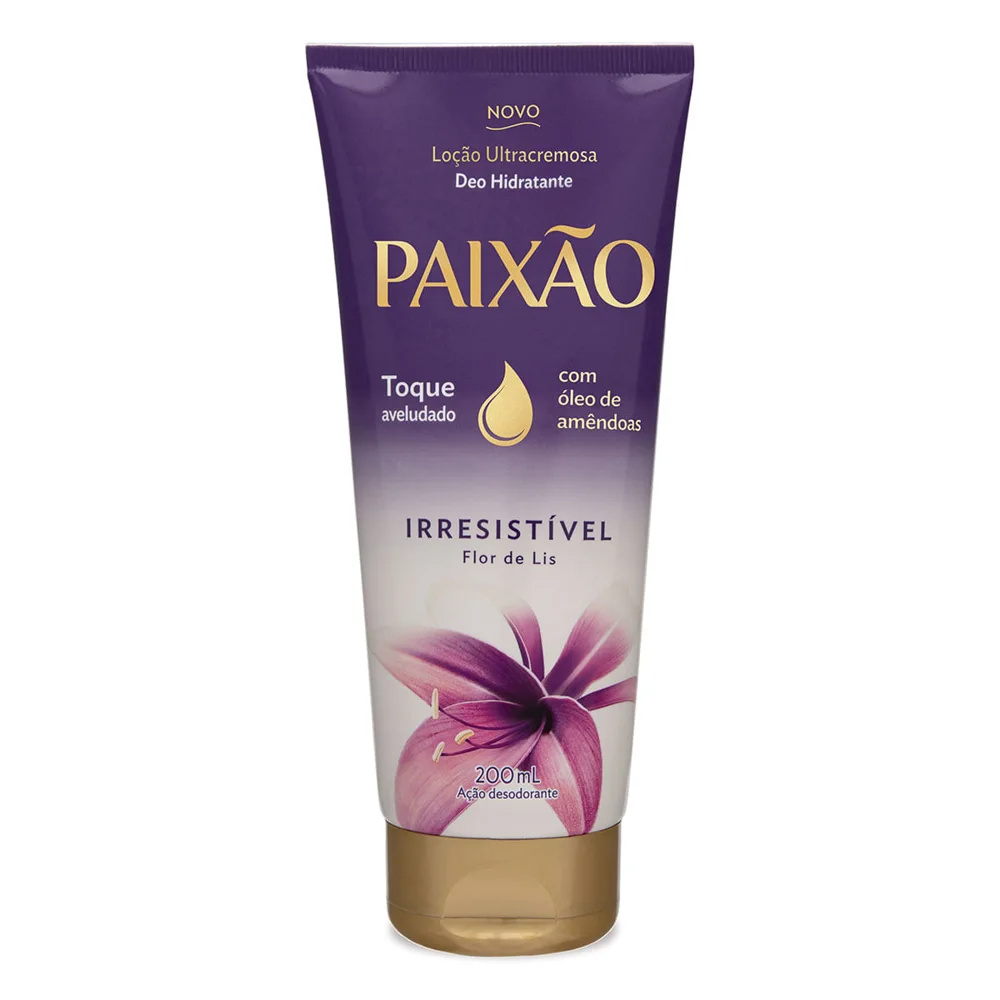 Loção Hidratante Paixão Irresistível Flor de Lis Ultracremosa 200ml