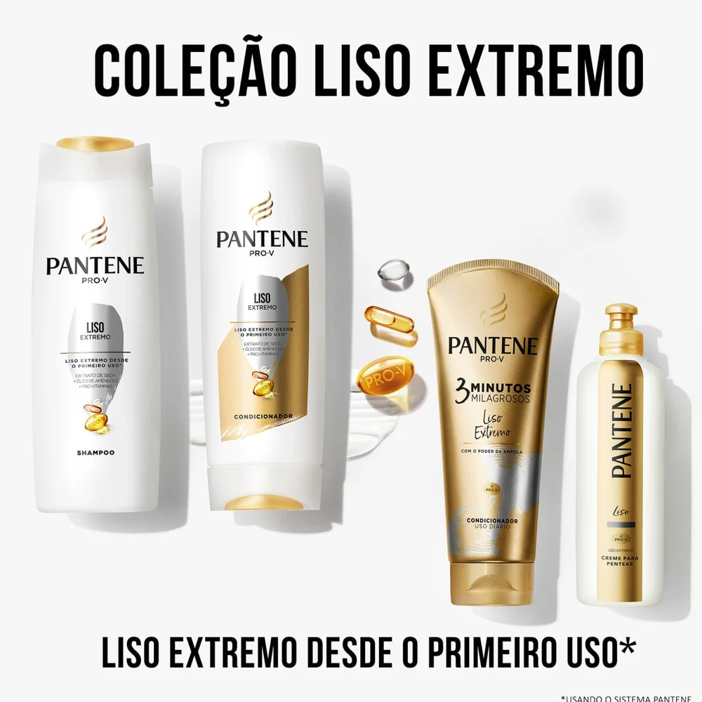 Shampoo Pantene Pro-V Liso Extremo 175ml