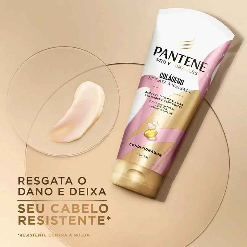 Condicionador Pantene Pro-V Miracles Colágeno Hidrata & Resgata 150ml