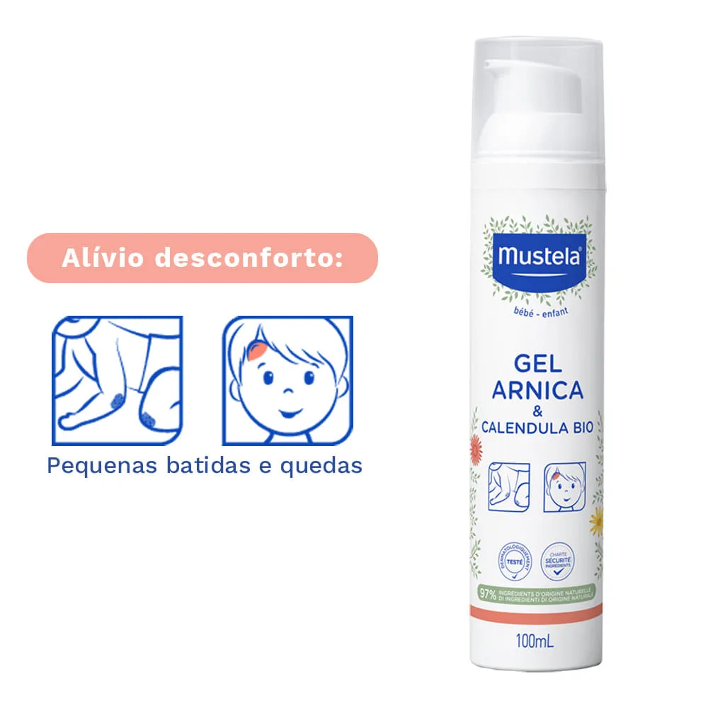 Gel Calmante Mustela Bebê com Arnica e Calêndula Bio 100ml