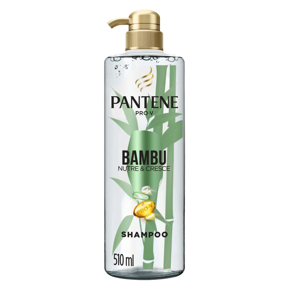 Shampoo Pantene Bambu Nutre  Cresce 510ml