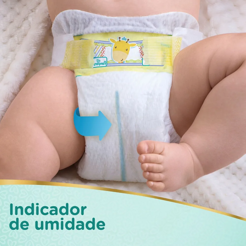 Fralda Pampers Recém-Nascido Premium Care RN+ 36 Unidades