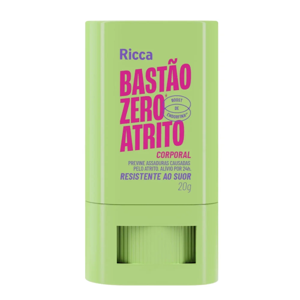 Bastão Hidratante Corporal Ricca Zero Atrito 20g