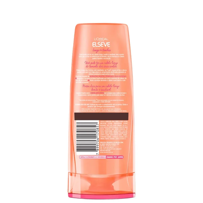 Condicionador Elseve Longo dos Sonhos L'Oréal Paris 200ml