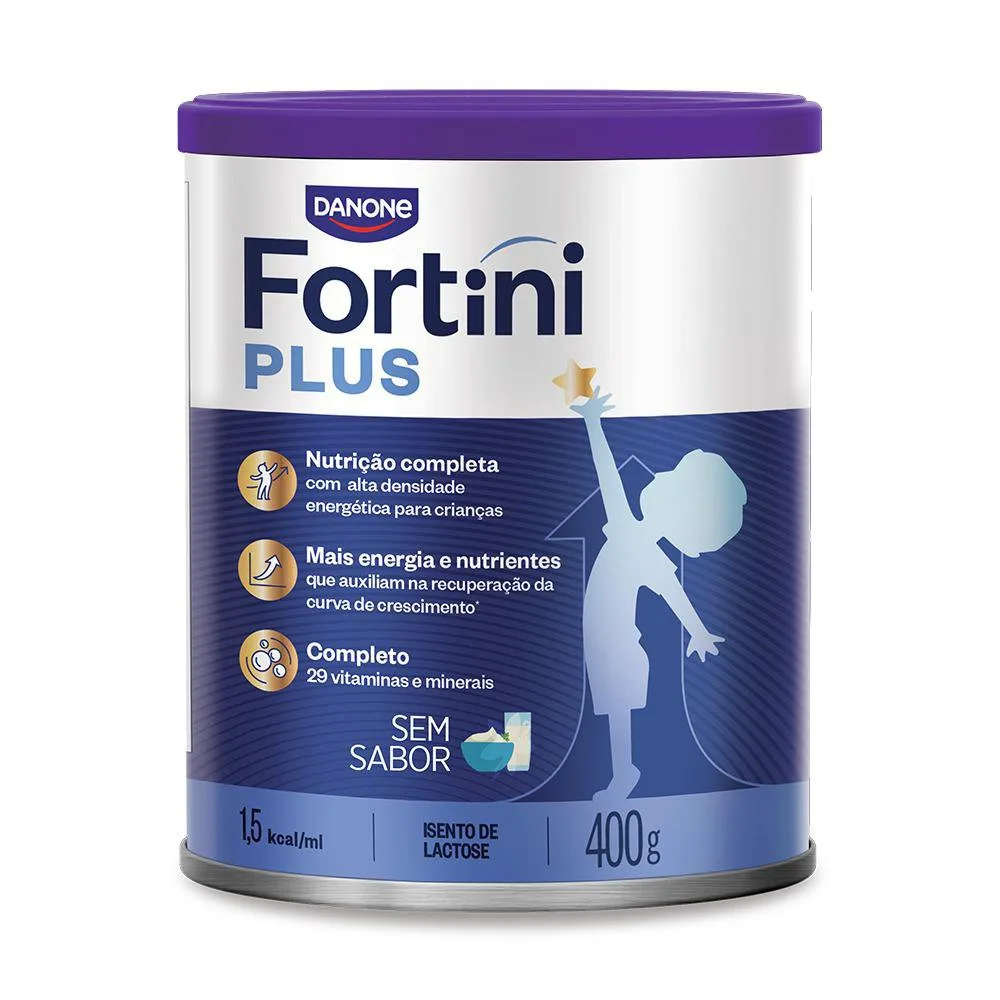 Suplemento Alimentar Infantil Fortini Plus Sabor Sem Sabor 400g
