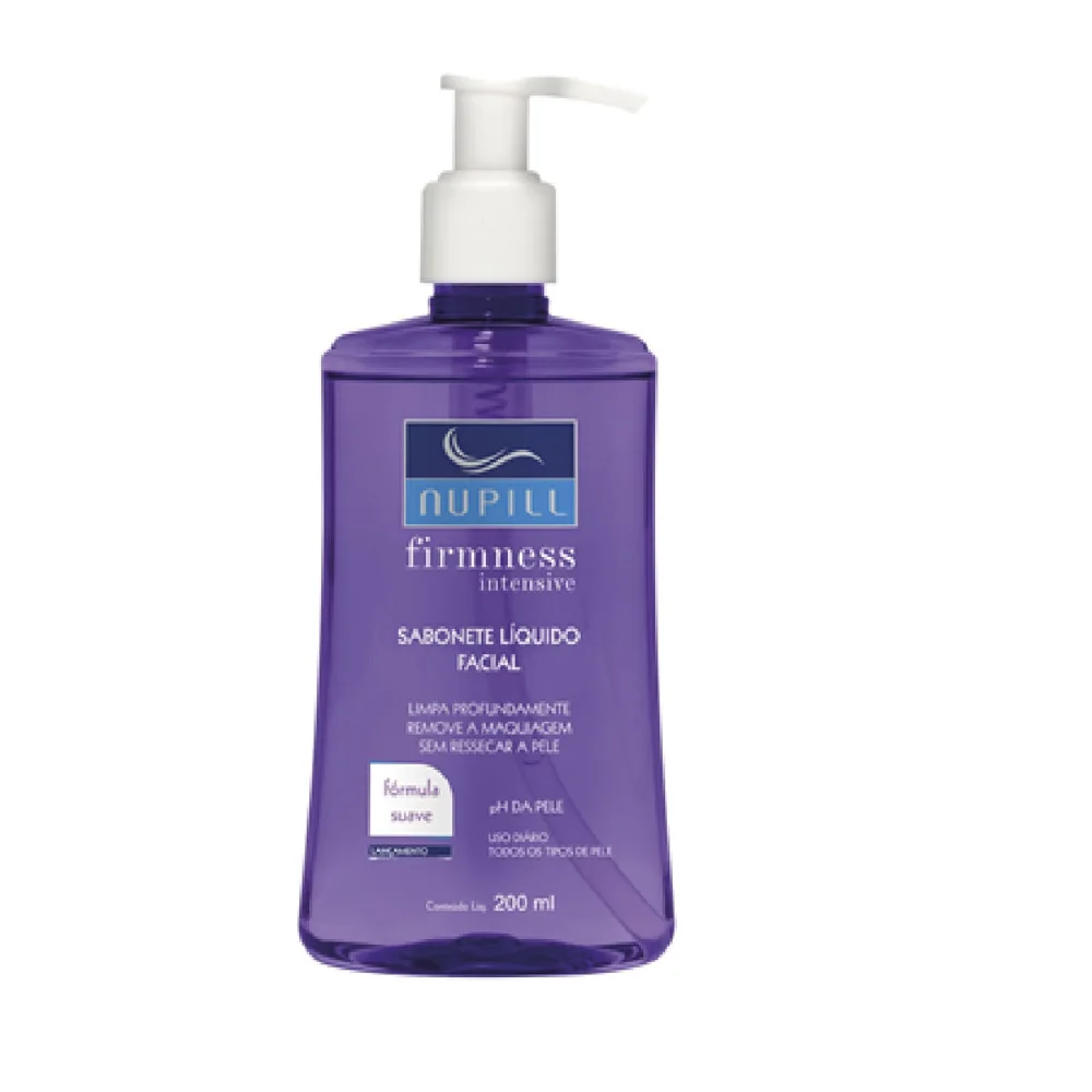 Sabonete Líquido Facial Nupill Firmness Intensive 200ml