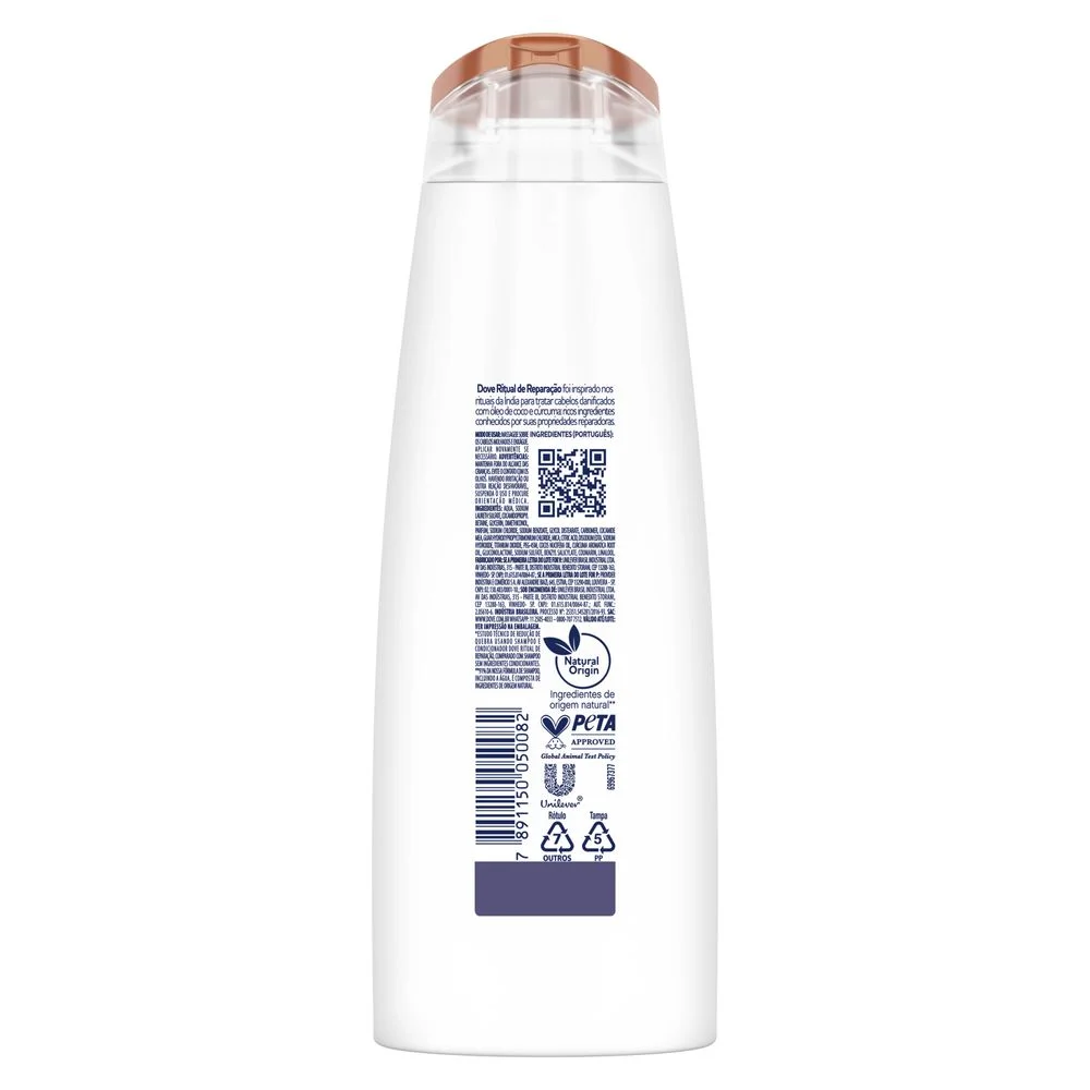 Shampoo Dove Nutritive Secrets Ritual de Reparação 400ml
