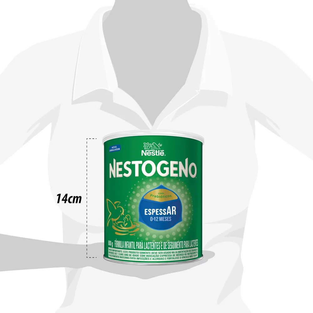 Fórmula Infantil Nestogeno EspessAR de 0 a 12 meses 800g