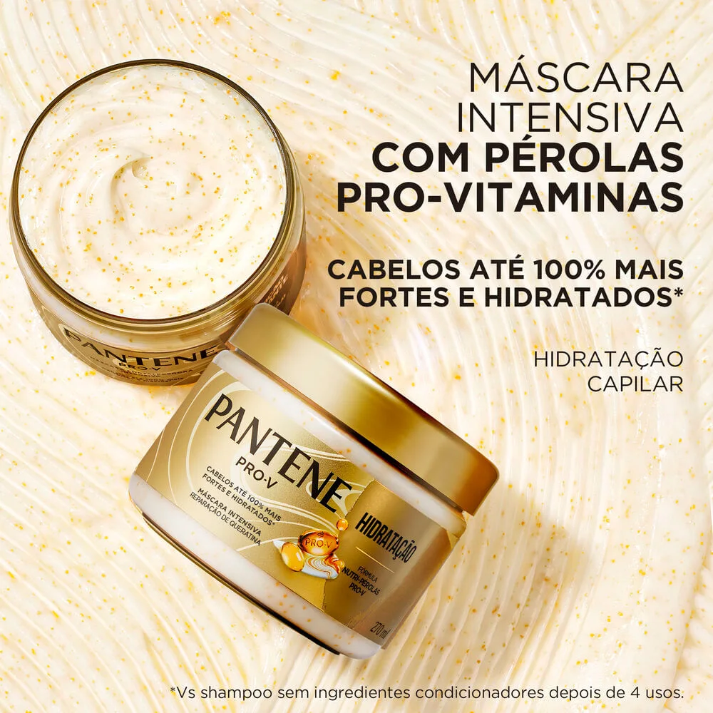 Máscara de Tratamento Pantene Pro-V Hidratação Intensiva 270ml