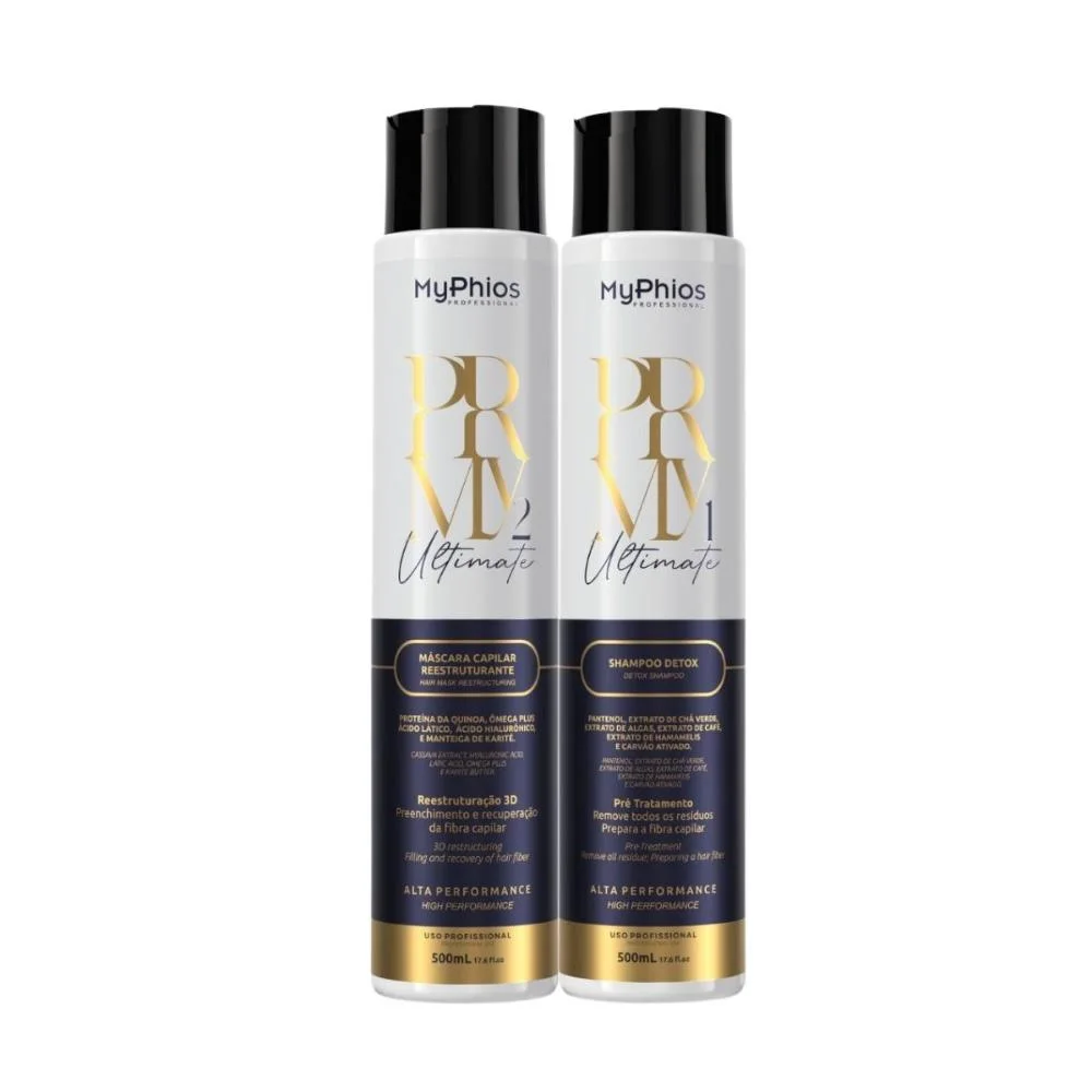MyPhios - Ultimate PRMY Kit Shampoo Detox e Máscara - 500ml