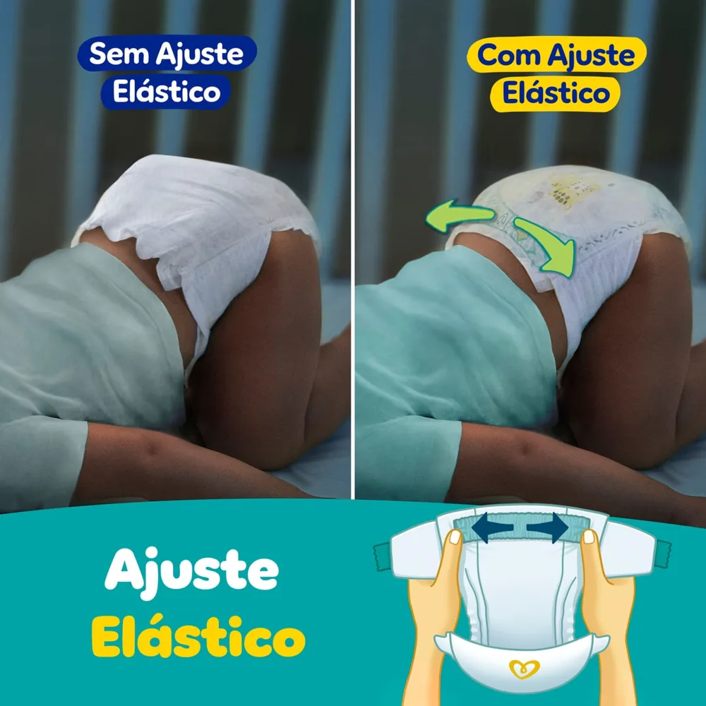 Fralda Pampers Confort Sec M 70 Unidades