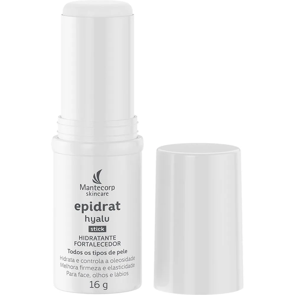Hidratante Fortalecedor Facial Mantecorp Com Ácido Hialurônico Skincare Epidrat Hyalu 16g