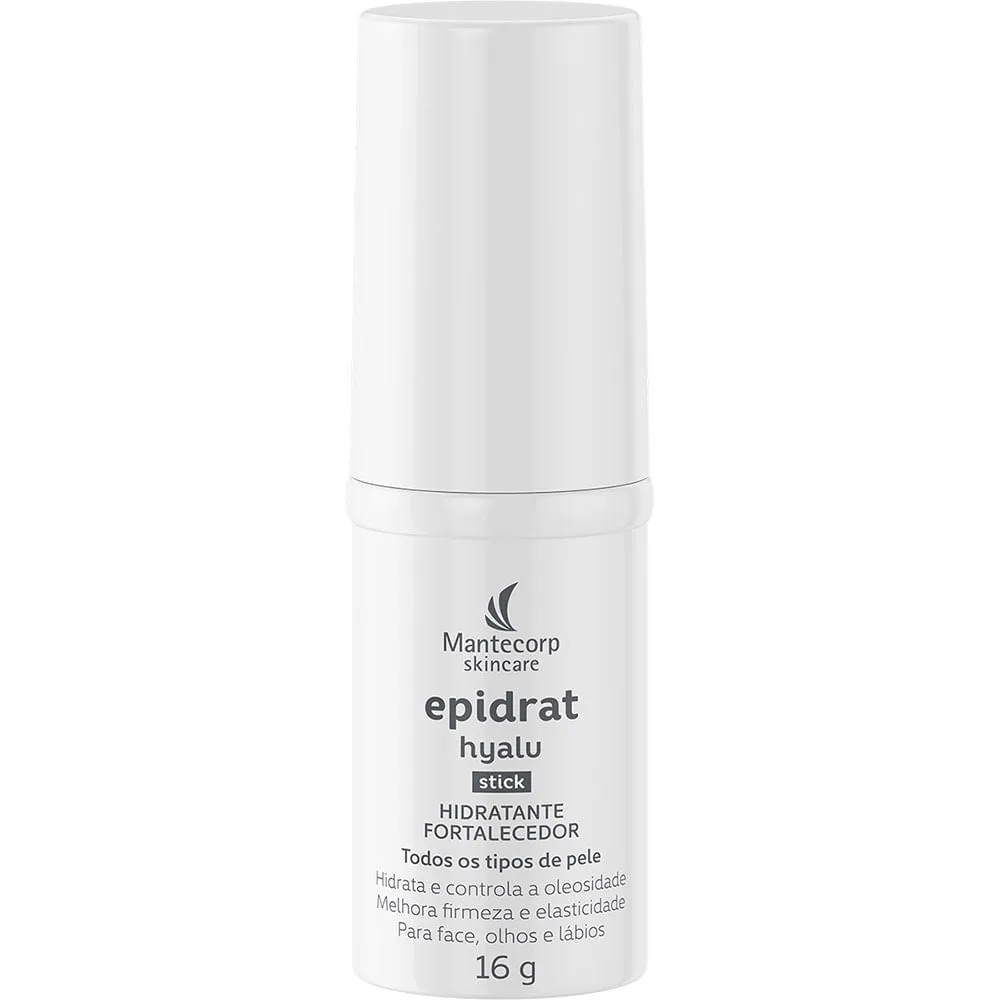 Hidratante Fortalecedor Facial Mantecorp Com Ácido Hialurônico Skincare Epidrat Hyalu 16g