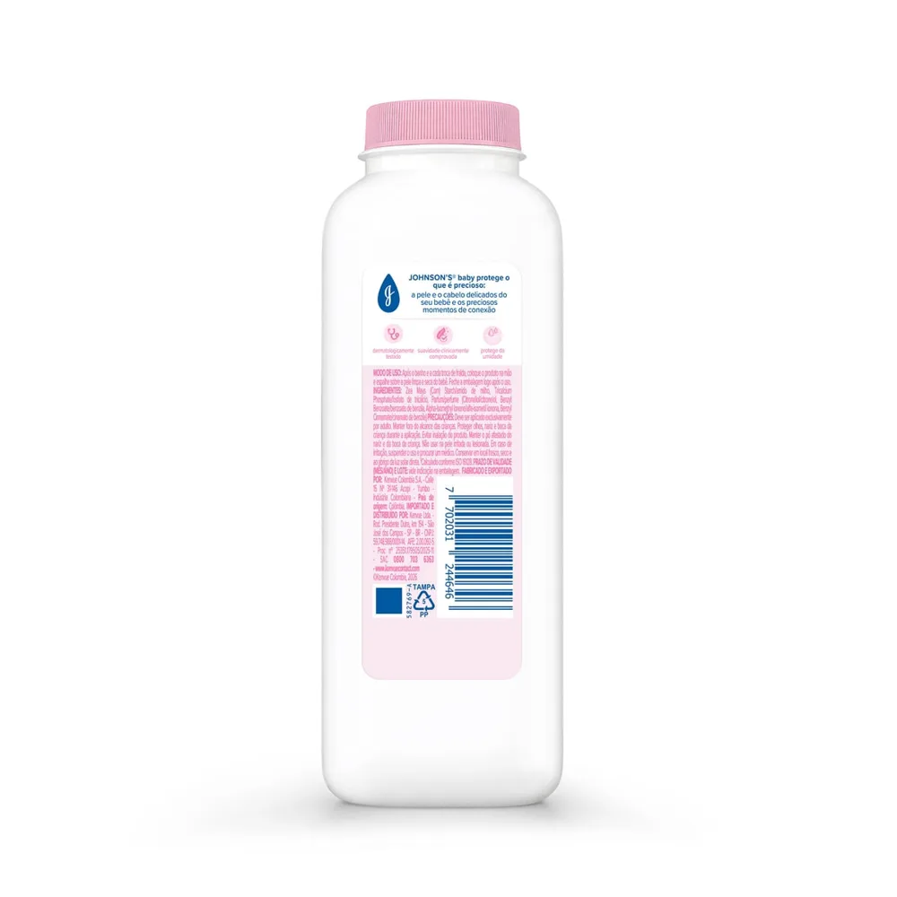 Talco Infantil Johnson's Baby Dermo Protetor Original 100g