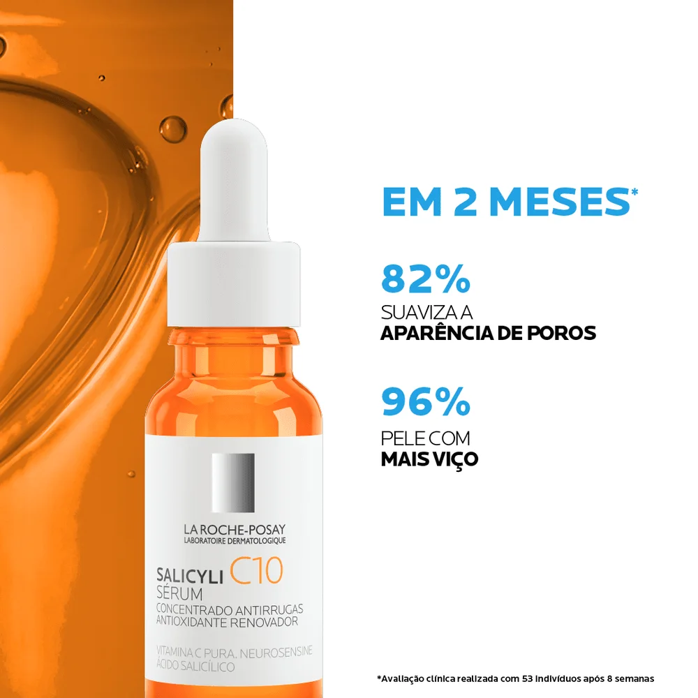 Sérum La Roche-Posay Pure Vitamin C10 Antirrugas 15ml
