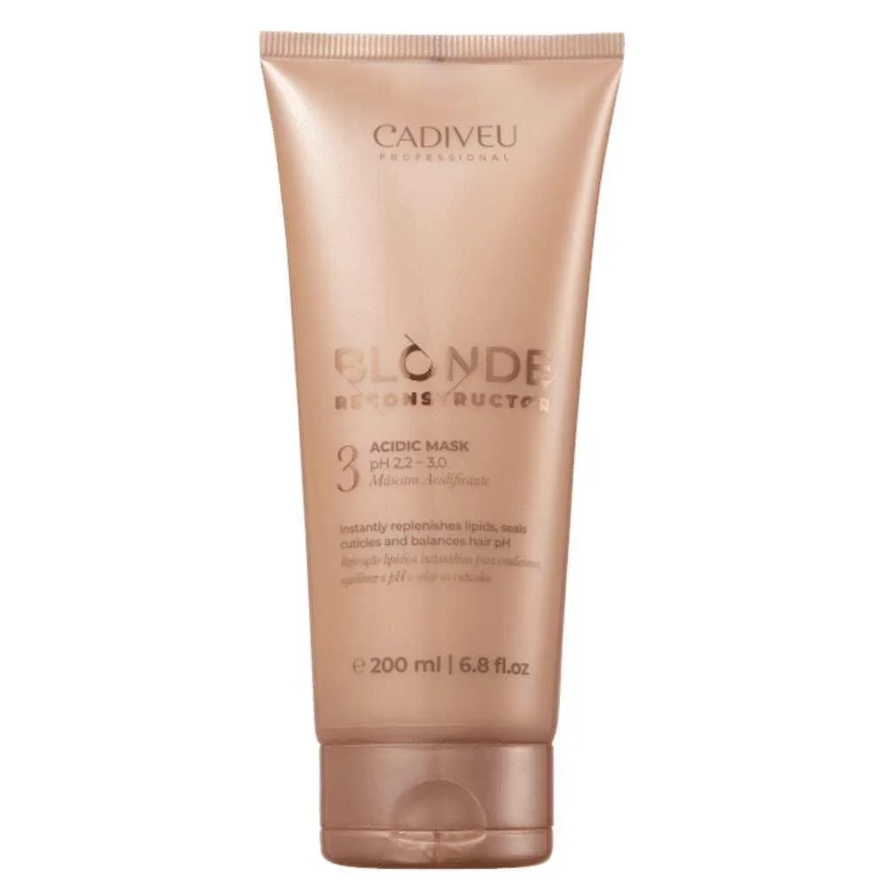 Cadiveu - Blonde Reconstructor Acidic - Máscara Capilar - 200ml