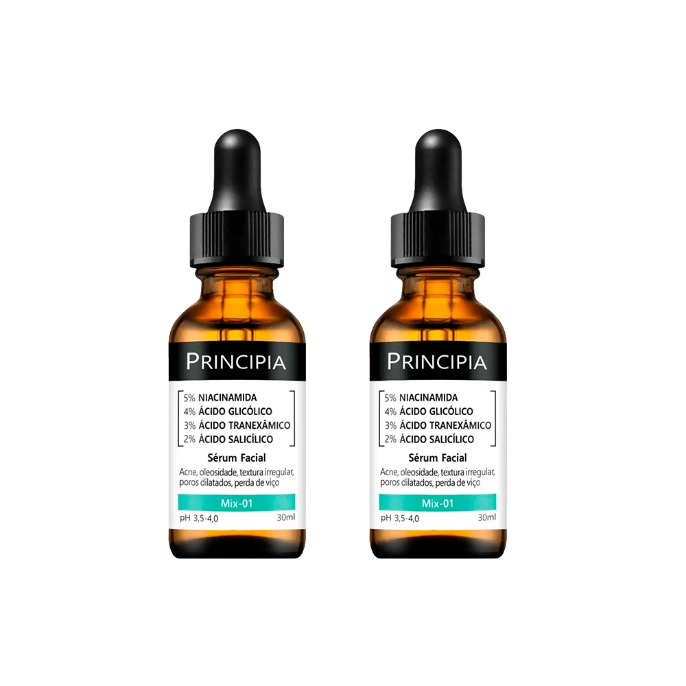 Kit Principia Sérum Facial Principia Mix-01 30ml 2 Unidades